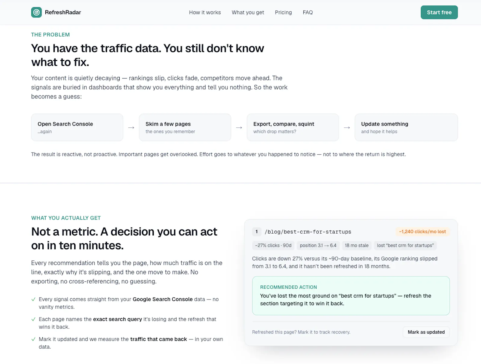 RefreshRadar screenshot 2
