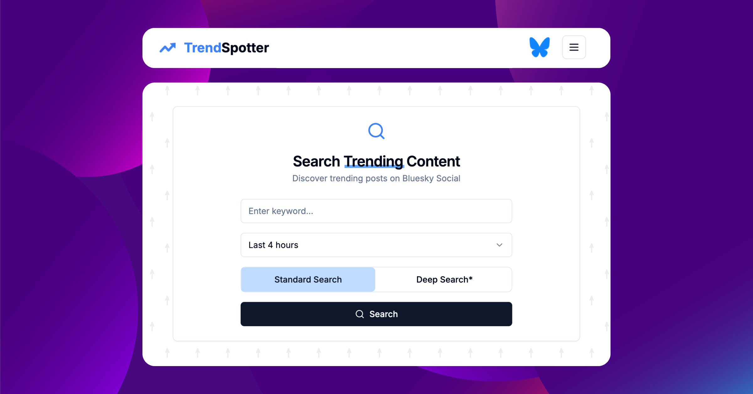 Mídia 2 de TrendsPotter - Descubra tendências e conteúdo viral no Bluesky Social