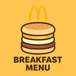 McDonald Breakfast Menu - Product Hunt launch logo and brand identity
