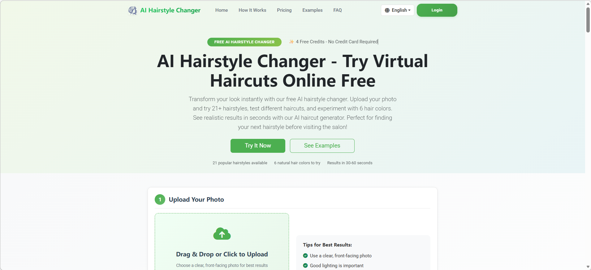 AI Hairstyle Changer gallery image