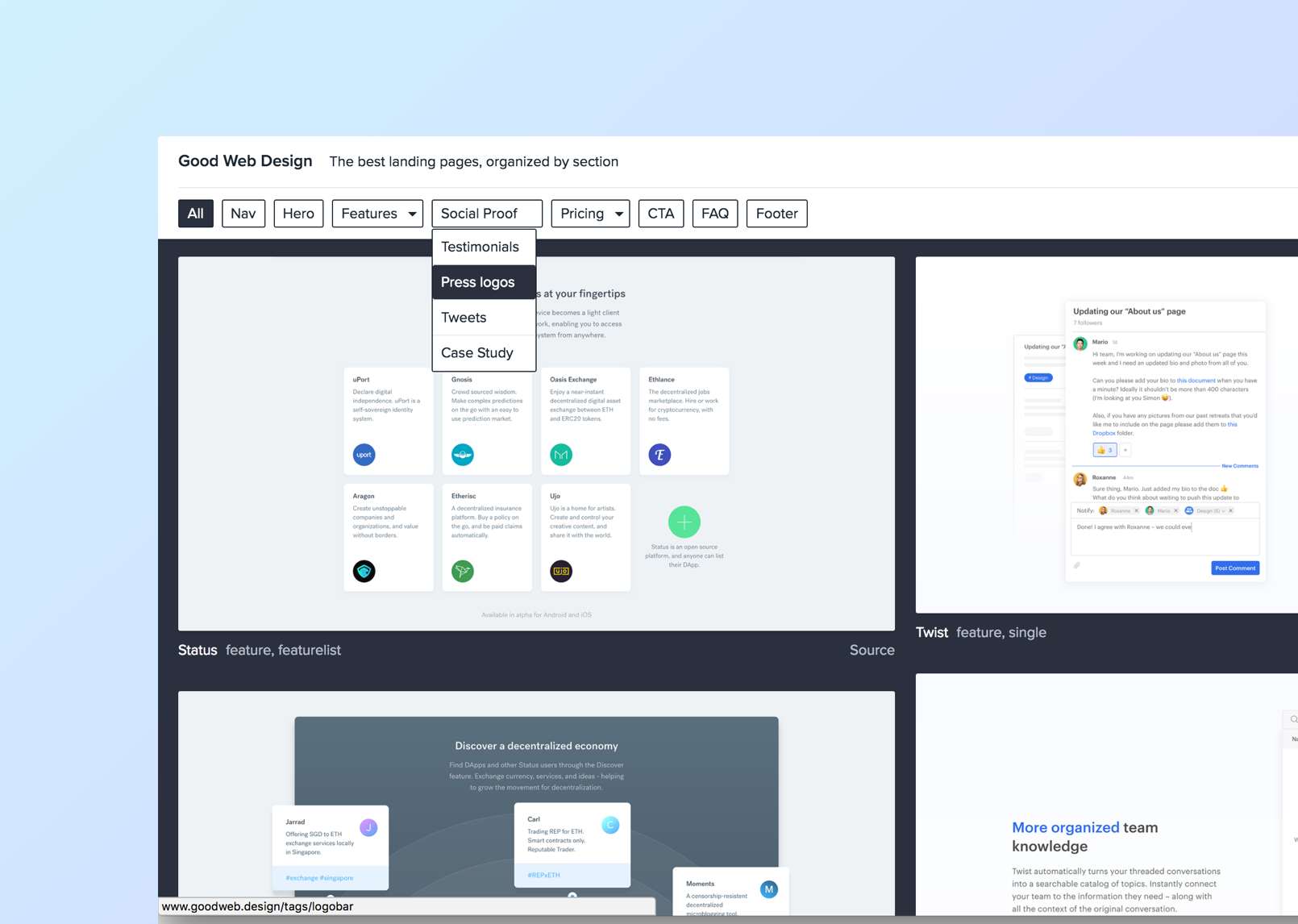 Good Web Design gallery image