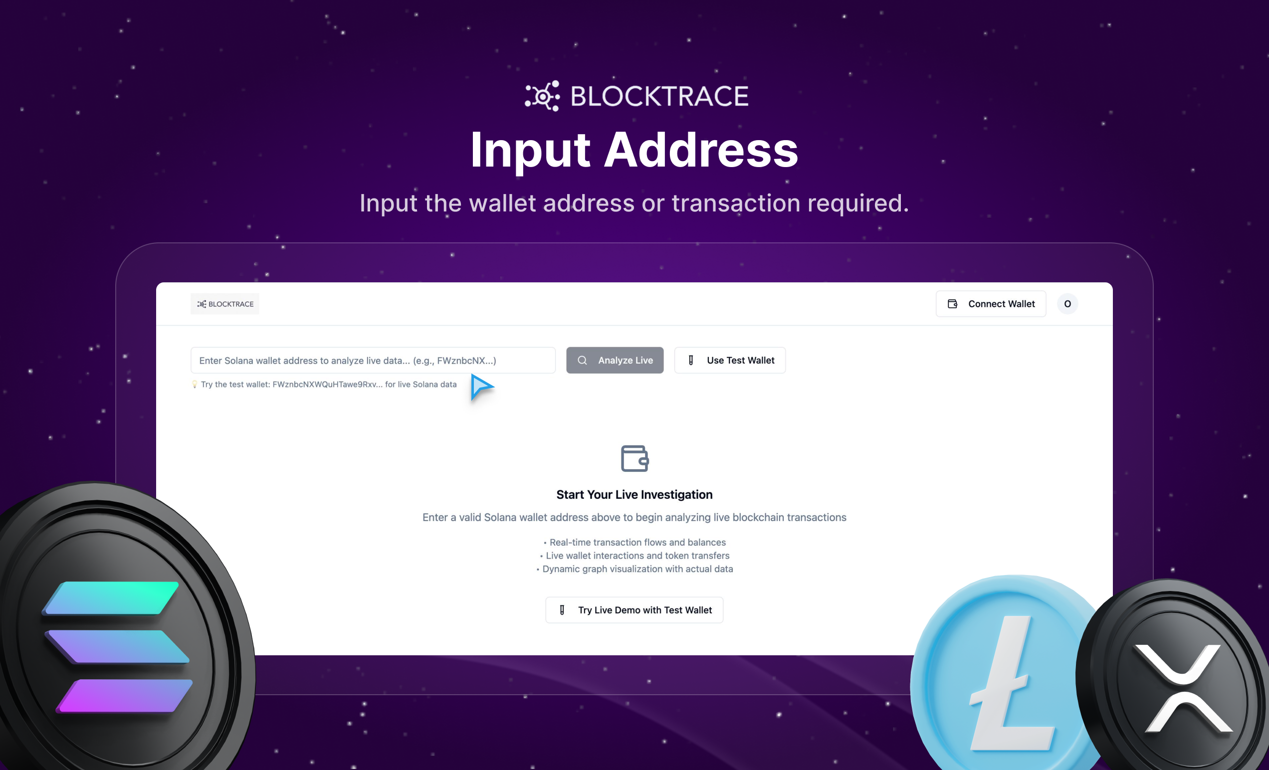 BlockTrace - Screenshot 2 showing product features and functionality