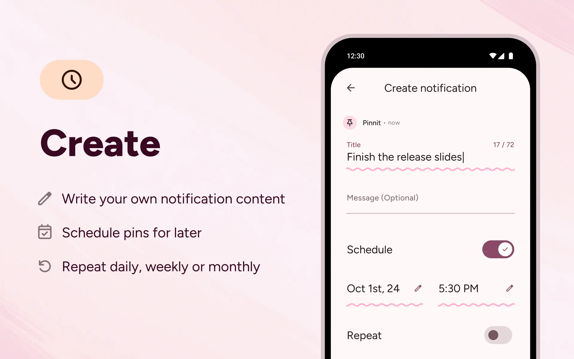 Pinnit: Pin & track notifications: Pin notes & notifications to your ...