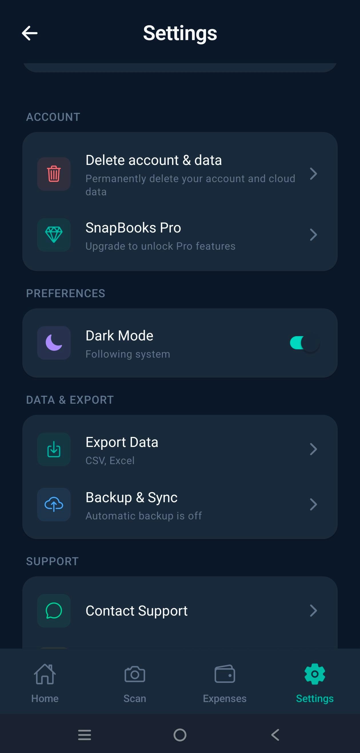 SnapBooks - AI Receipt Scanner gallery image