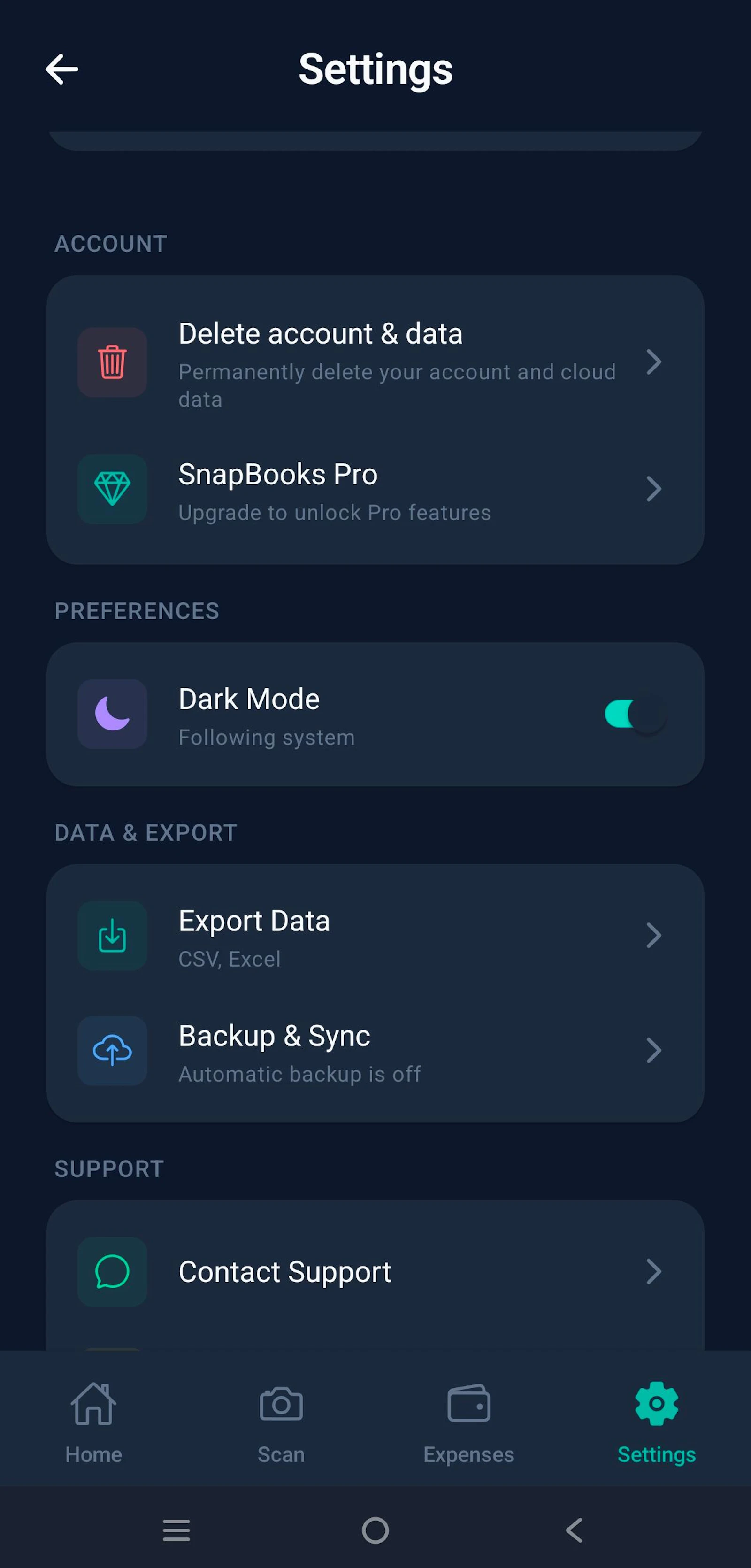SnapBooks - AI Receipt Scanner screenshot 5