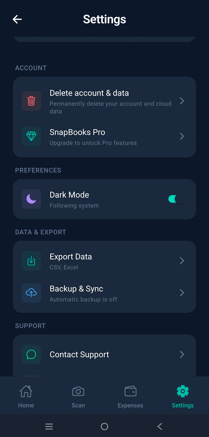 SnapBooks - AI Receipt Scanner screenshot 5