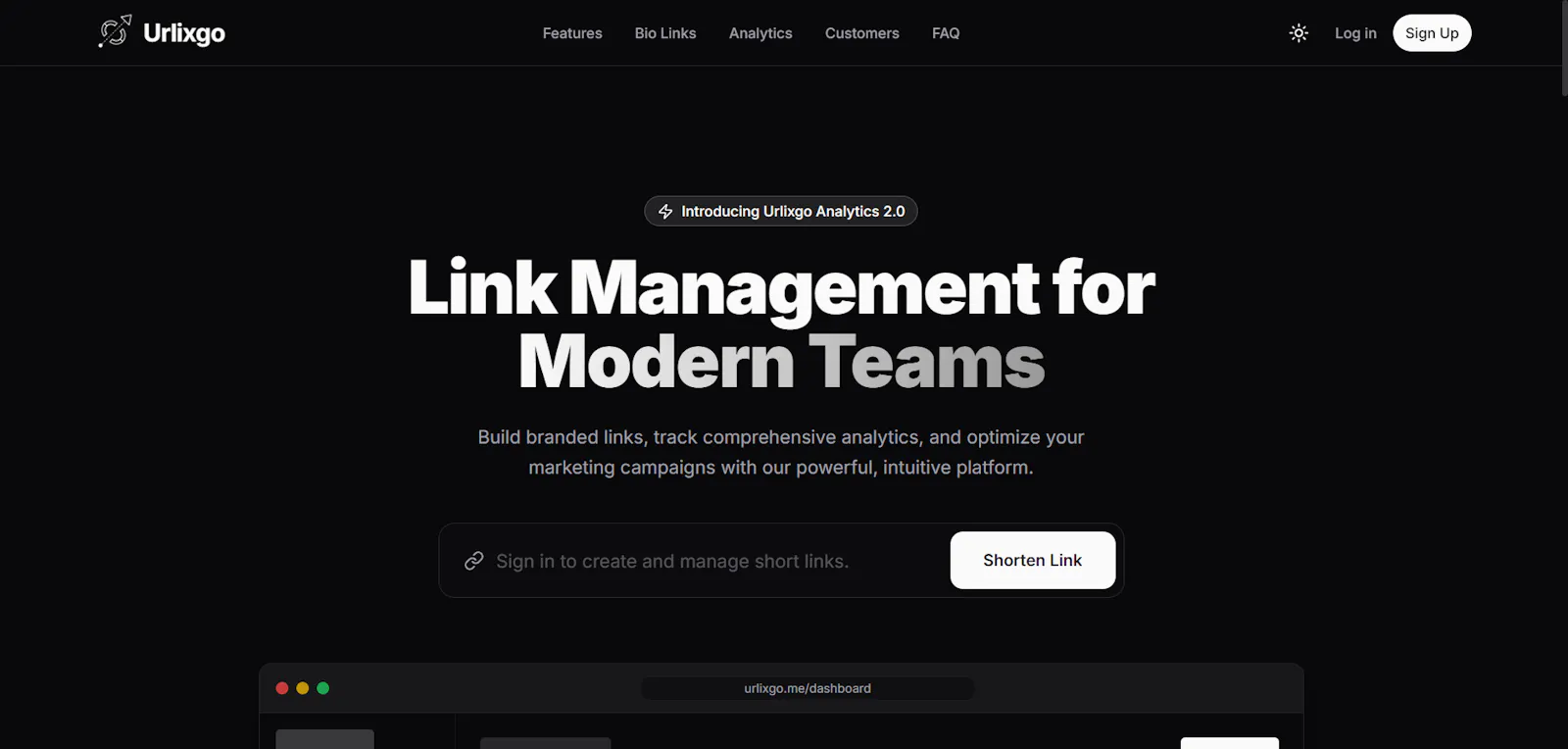 Urlixgo screenshot 1