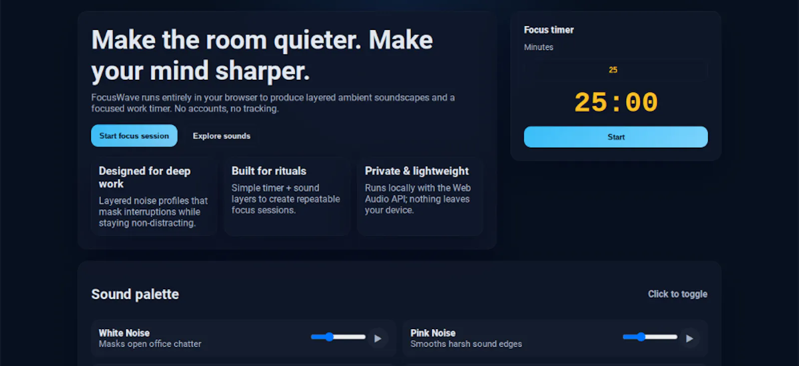 3-in-1 Vanilla JS Micro Apps Bundle screenshot 2