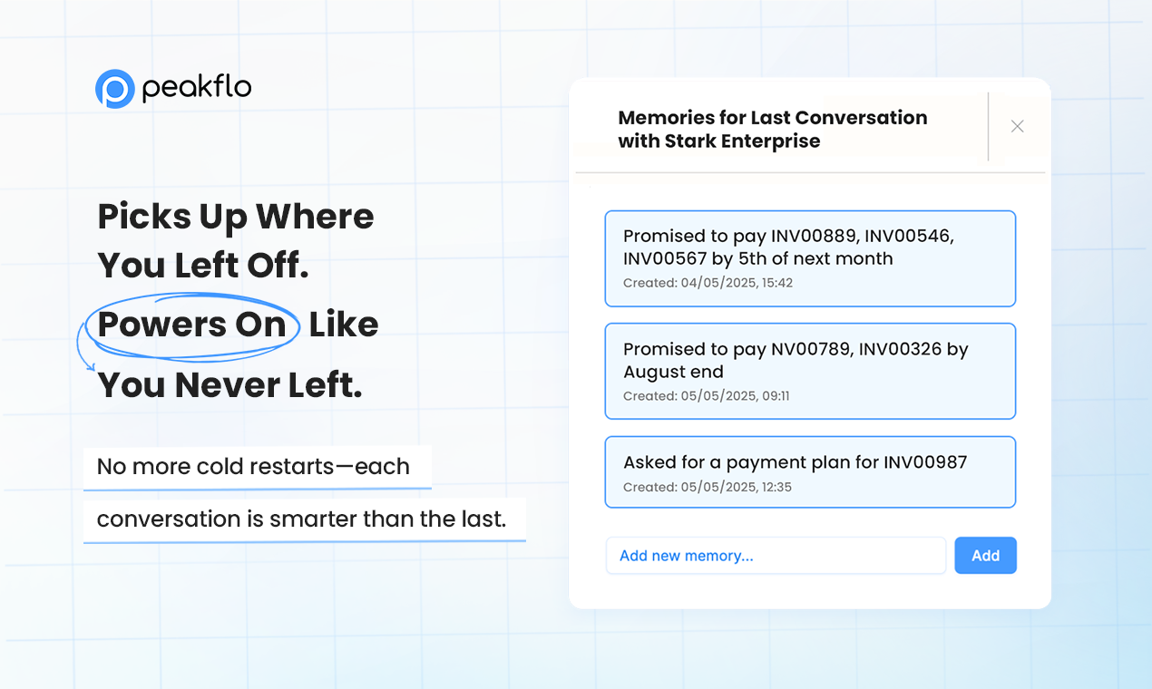 Peakflo AI Voice Agents gallery image
