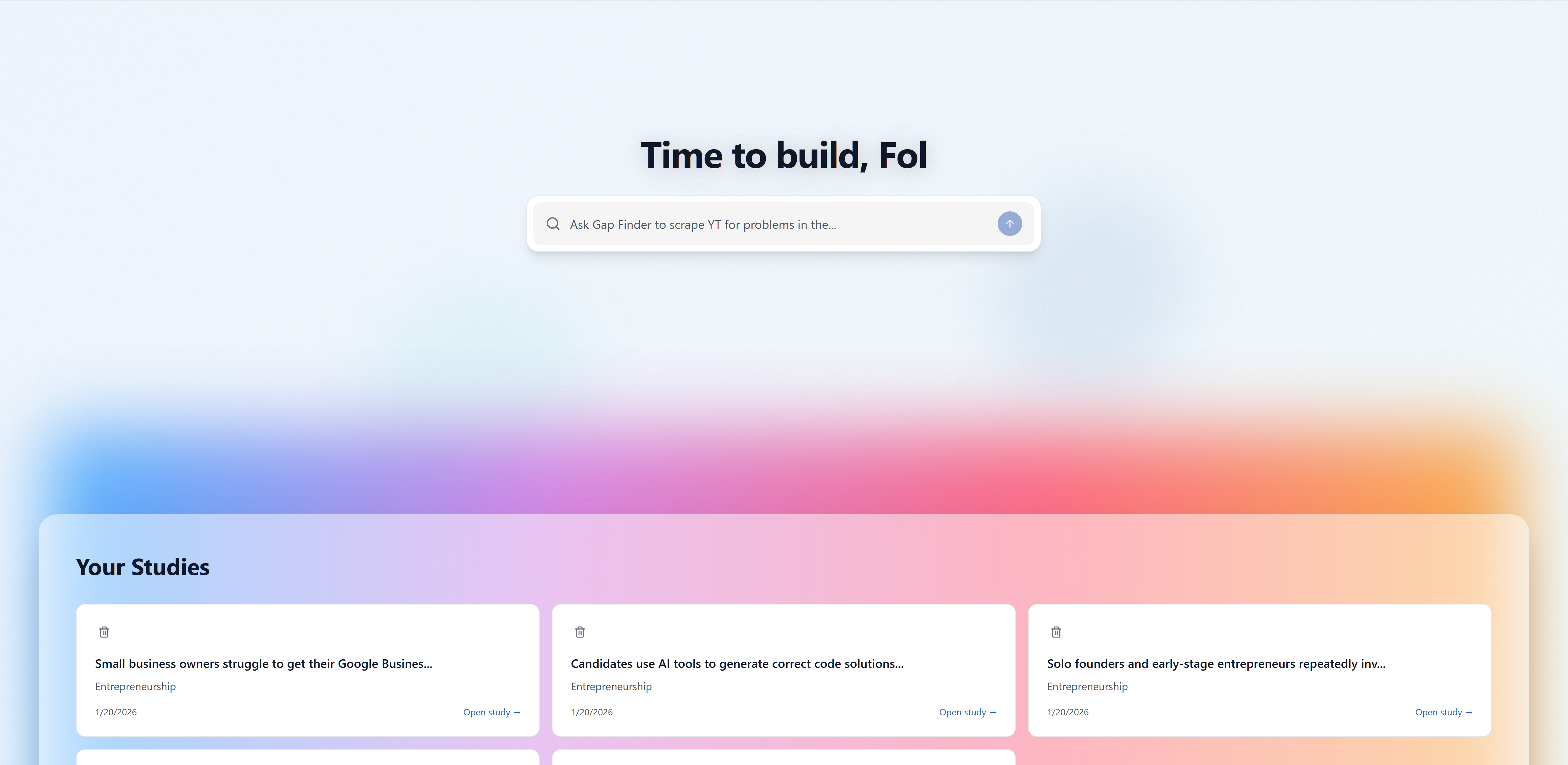 Gap Finder gallery image
