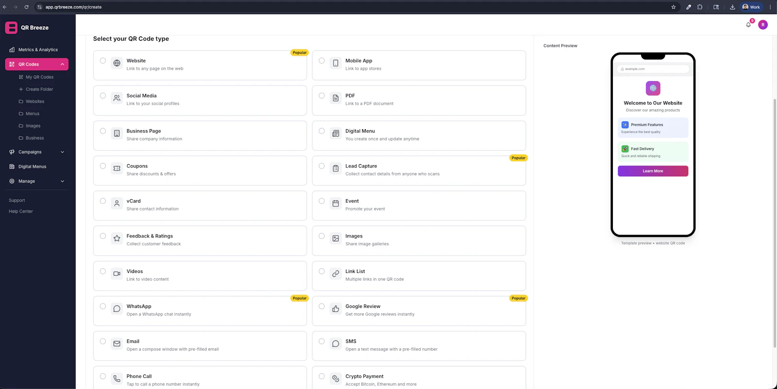 QrBreeze screenshot 3