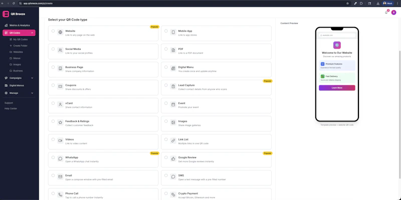 QrBreeze screenshot 3