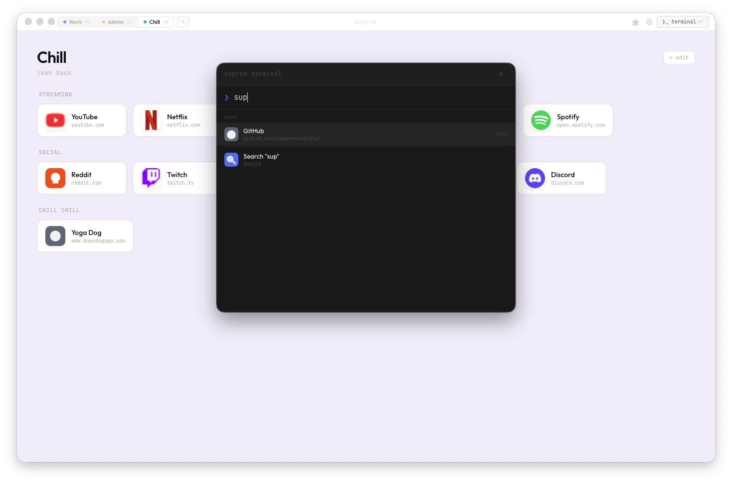 suprow - Screenshot 2 showing product features and functionality