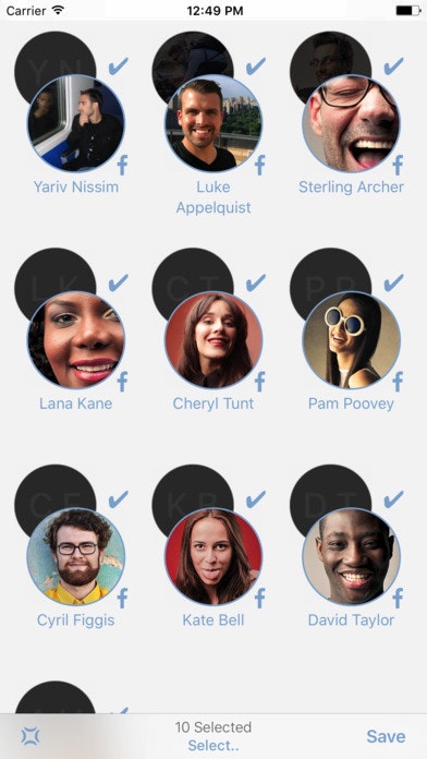 Contact Faces gallery image