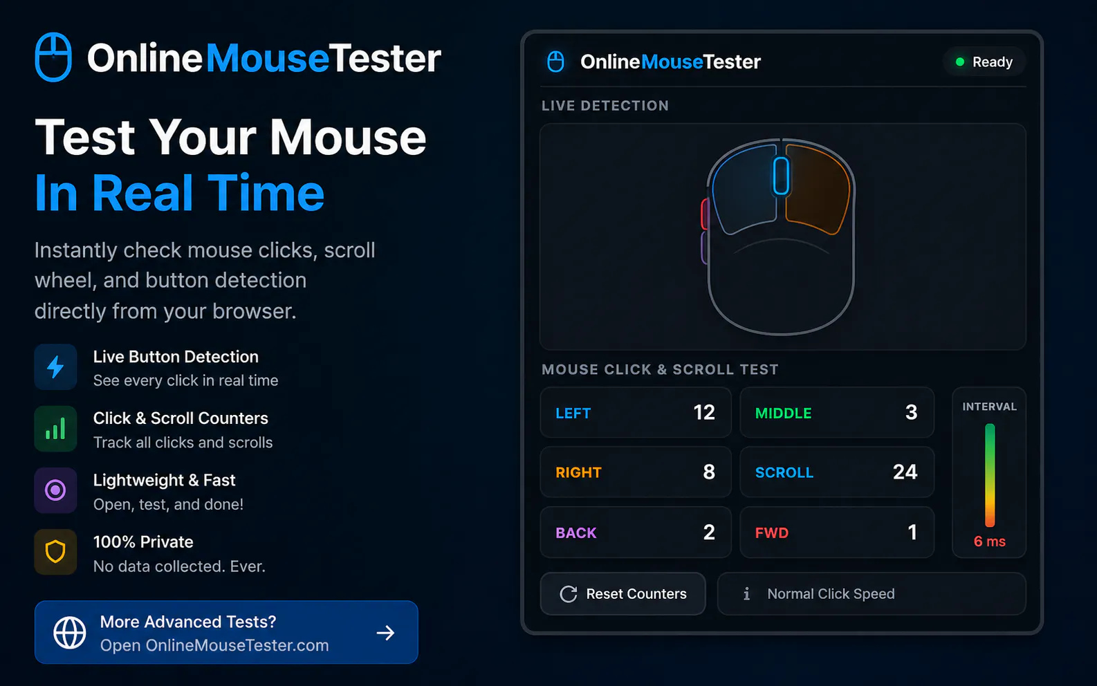 Online Mouse Tester gallery image