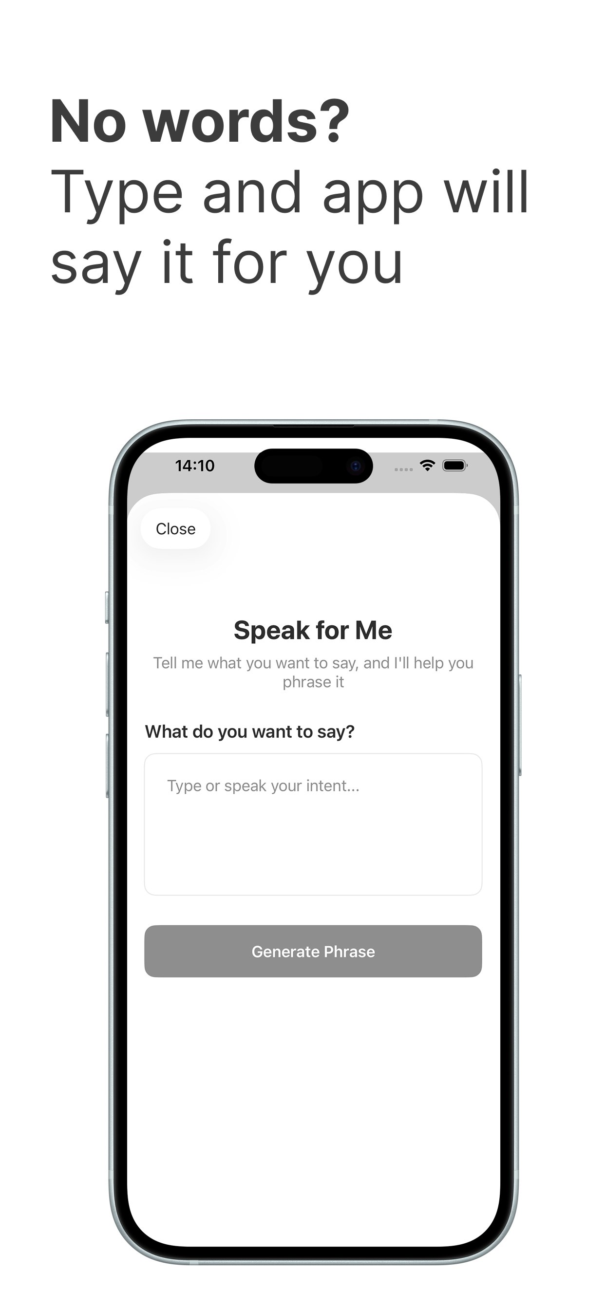 Aani Speech Practice & Play Back App - Screenshot 3 showing product features and functionality