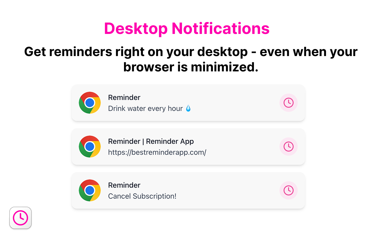 Best Reminder App Chrome Extension gallery image