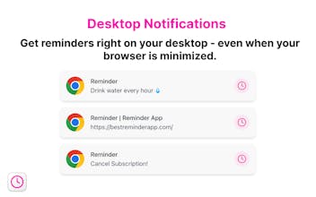Best Reminder App Chrome Extension gallery image