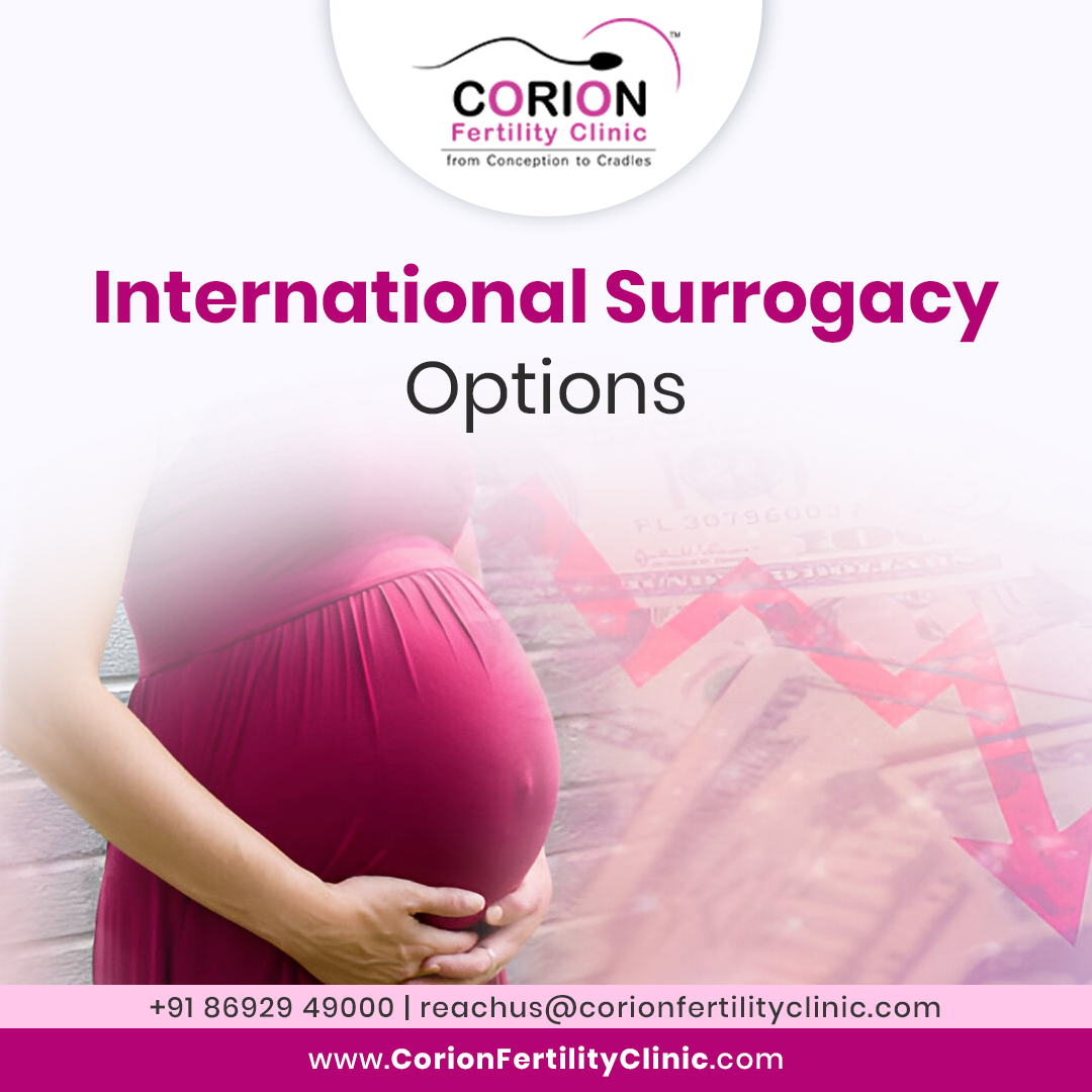 Surrogacy in Georgia, Corion Clinic - Screenshot 2 showing product features and functionality