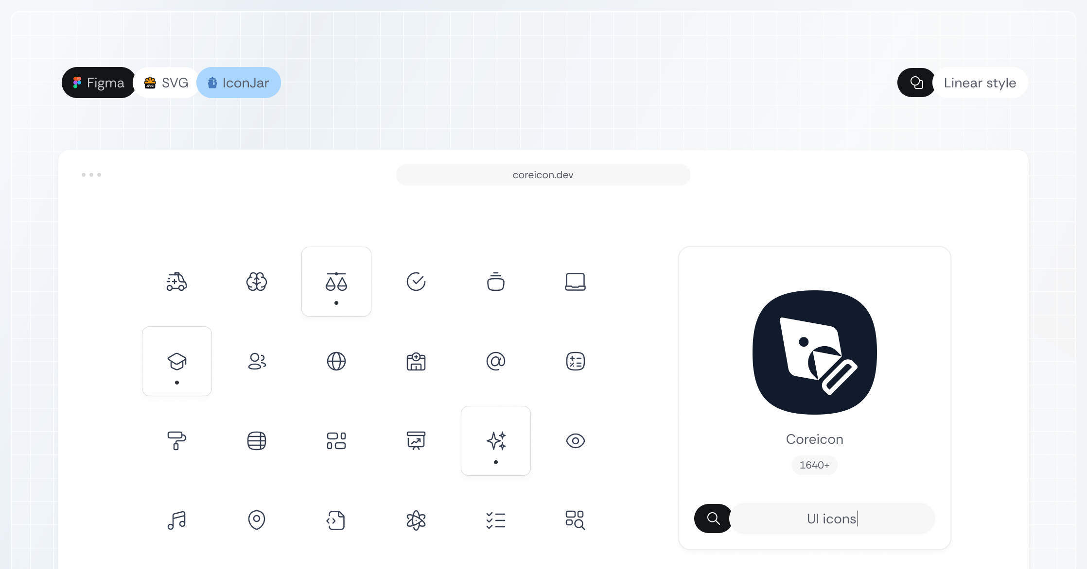 Coreicon gallery image