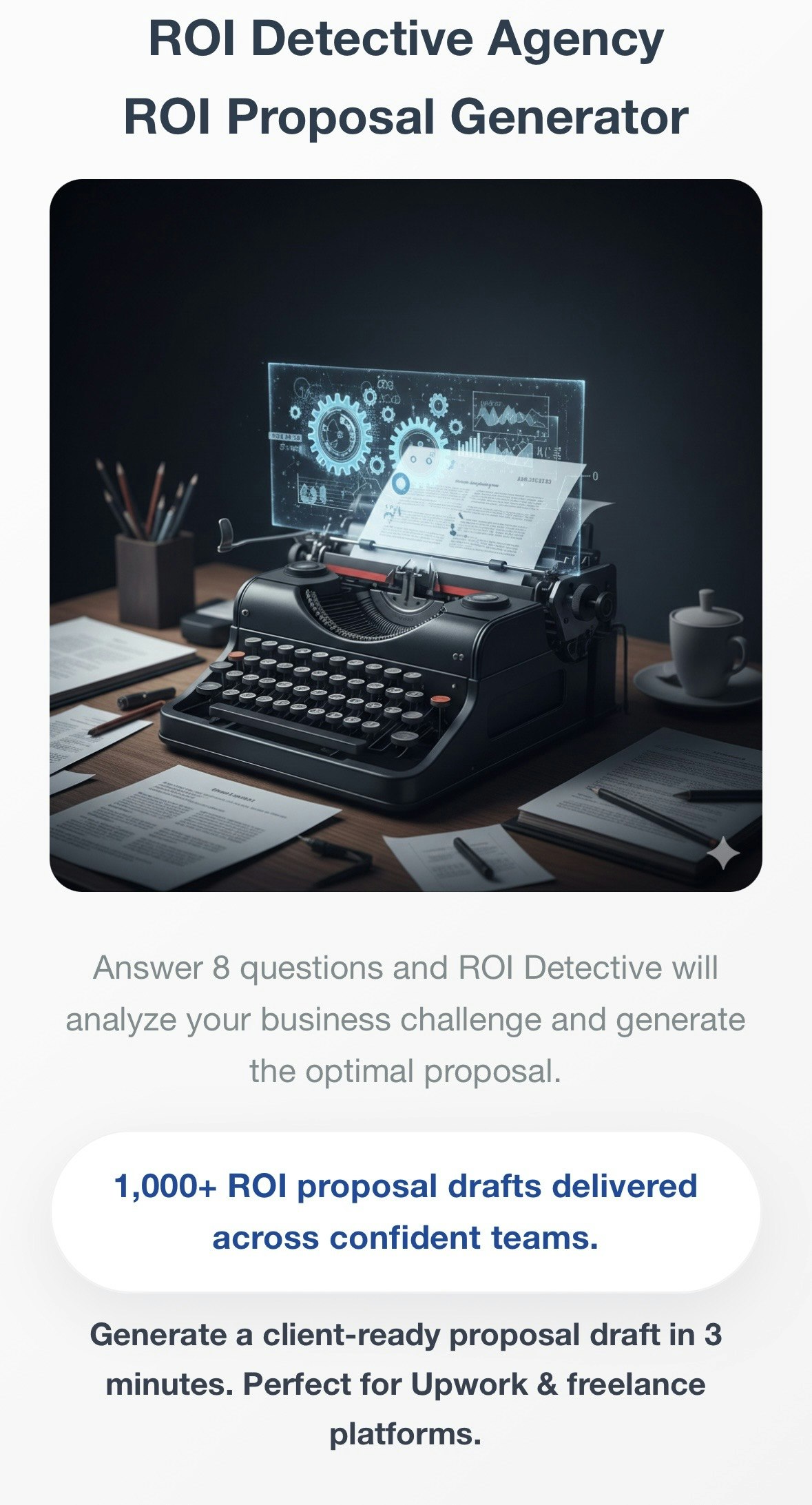 ROI Proposal Generator gallery image