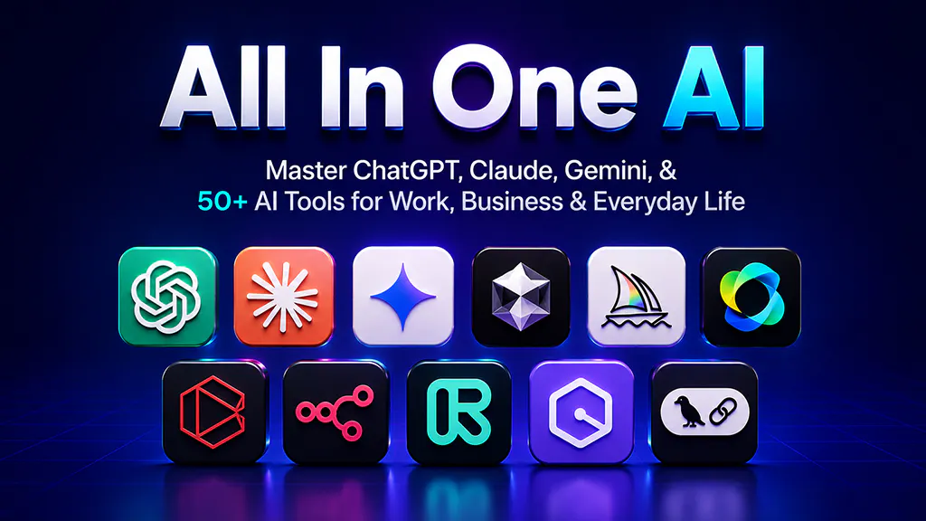 All in One AI Masterclass logo