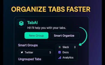 TabAI - Tame Tabs. Stay Focused. gallery image