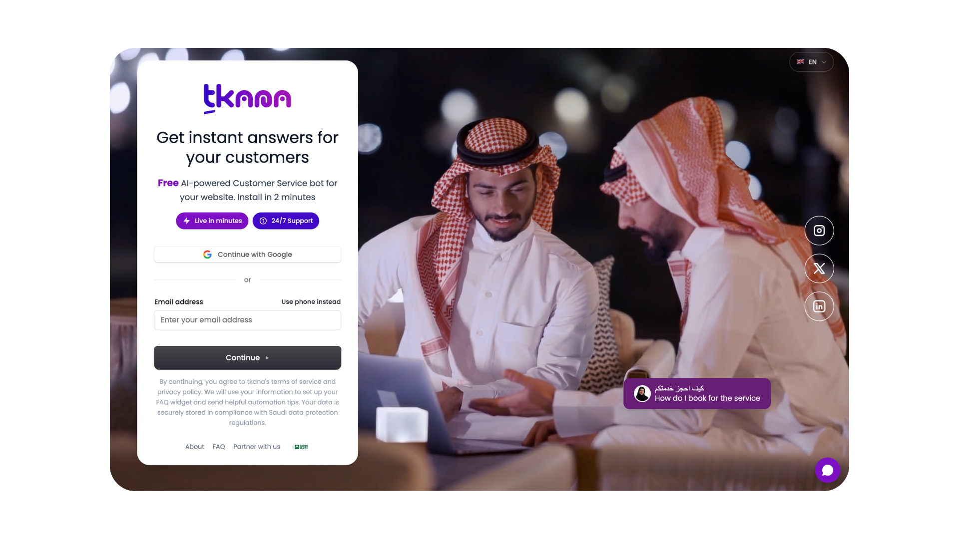 geweven |Direct Web AI -agent - 24/7 gratis AI Support & Booking Agent (Web & WhatsApp) media 2