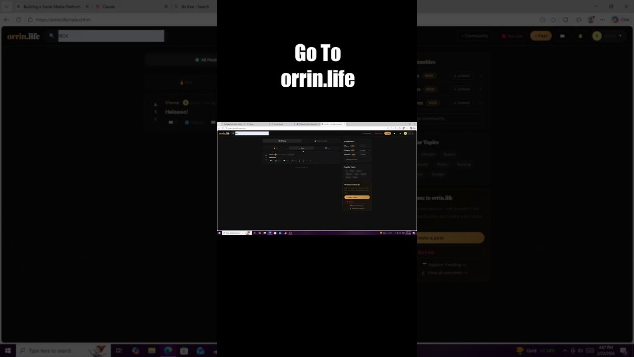orrin.life — Join the conversation gallery image