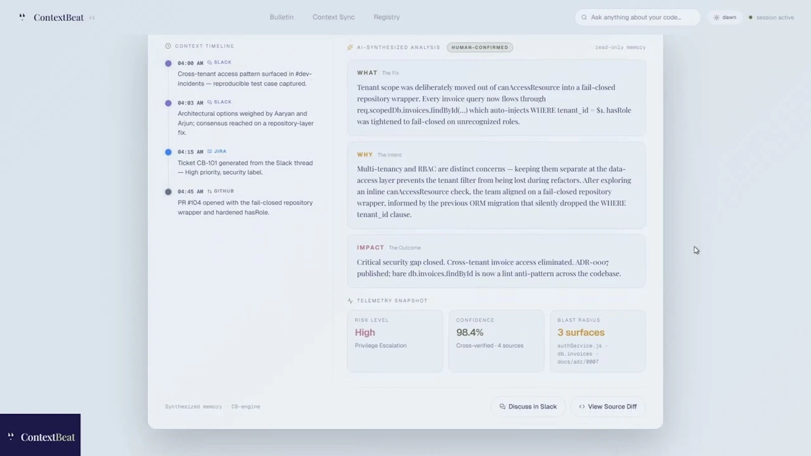 ContextBeat screenshot 1 (video preview)