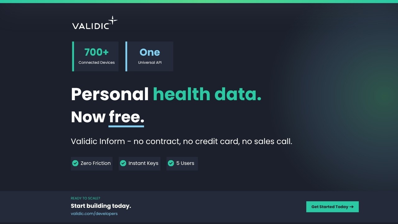 Inform Developer Dashboard & Self-Signup gallery image