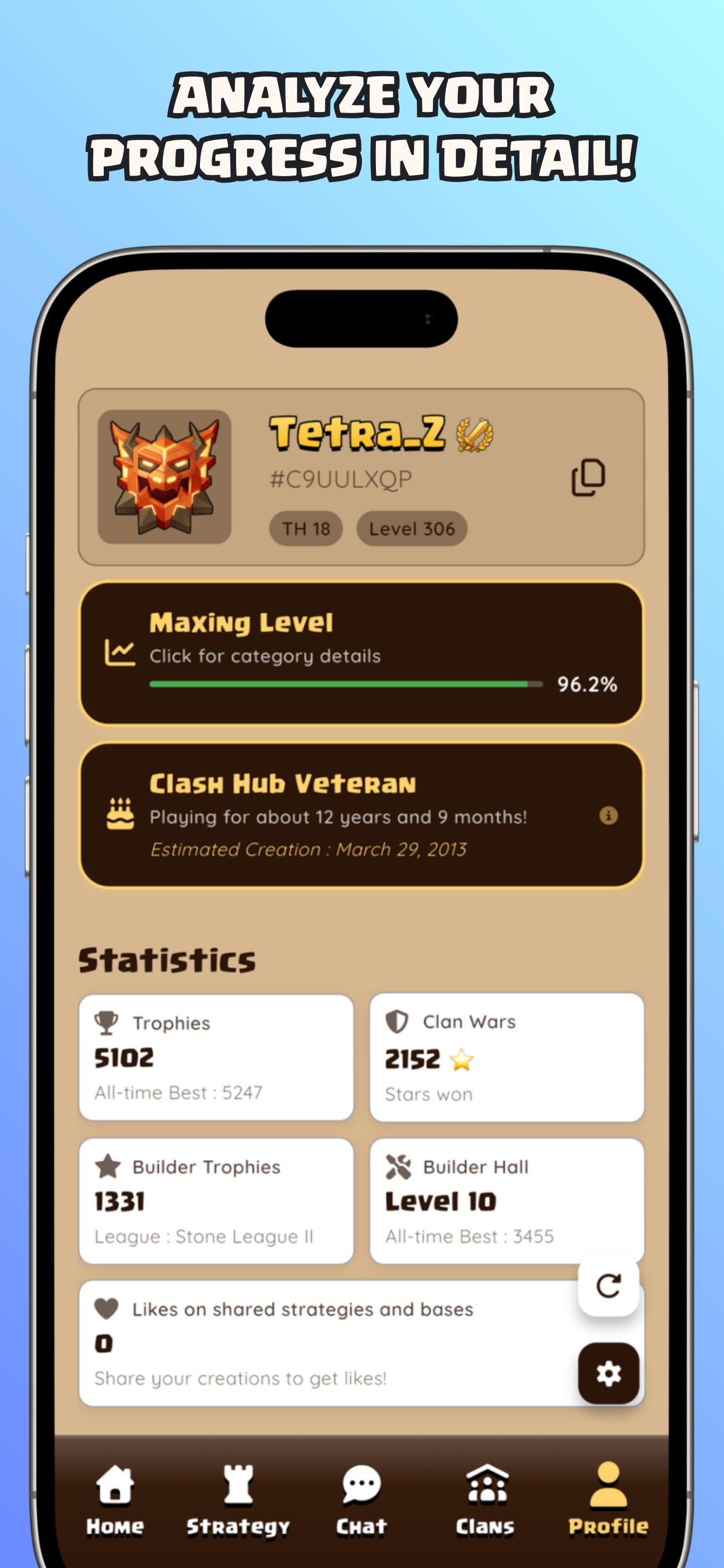 Clash Hub - Mobile App - Screenshot 3 showing product features and functionality