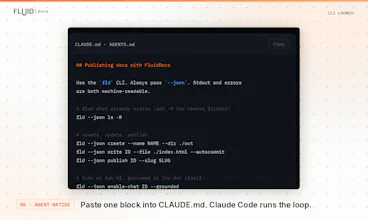 FluidDocs CLI gallery image