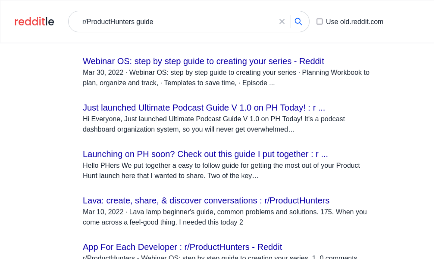 Redditle gallery image