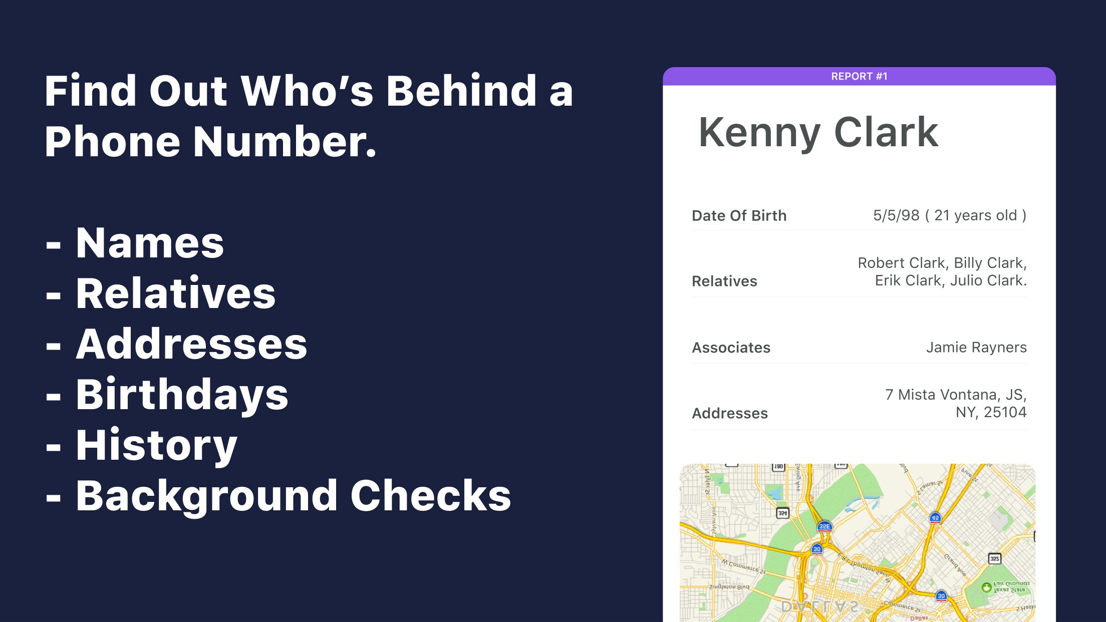 Number Finder - From Number to Profile gallery image