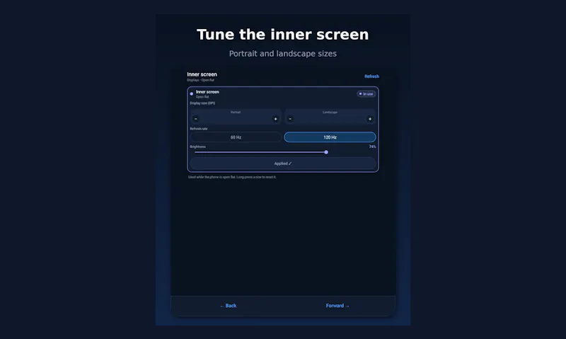 ZFOLD8 Manager screenshot 6