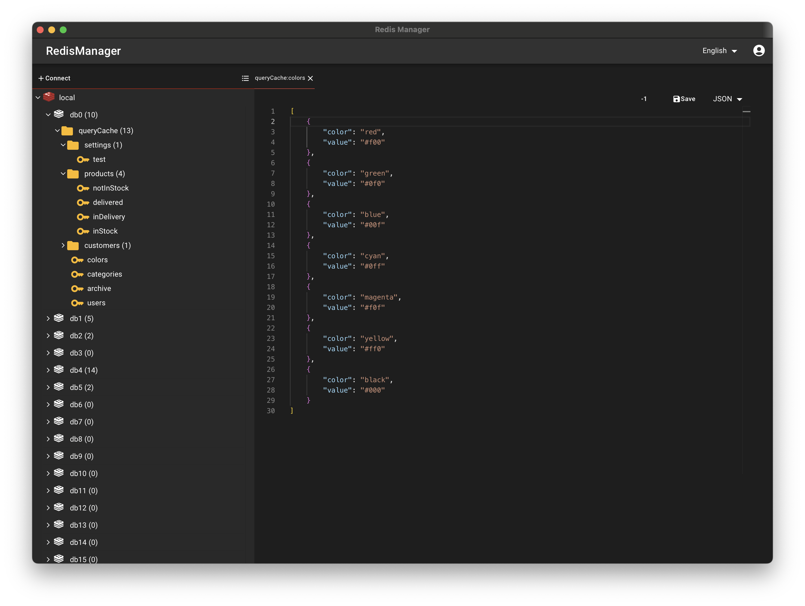 Mídia 2 de RedisManager.io - Redis GUI para desenvolvedores modernos