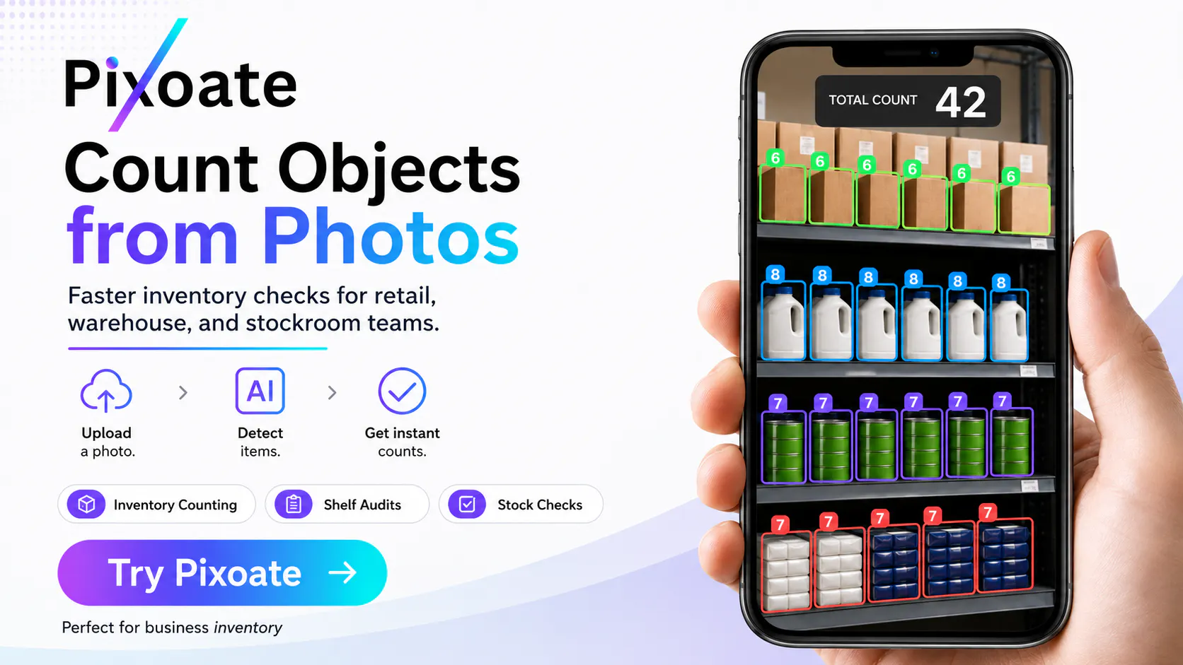 AI Inventory Counter - Count from Photos gallery image