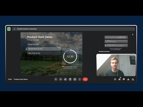 Verbally for Google Meet gallery image