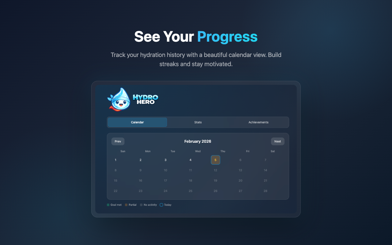 Hydro Hero - Screenshot 3 showing product features and functionality
