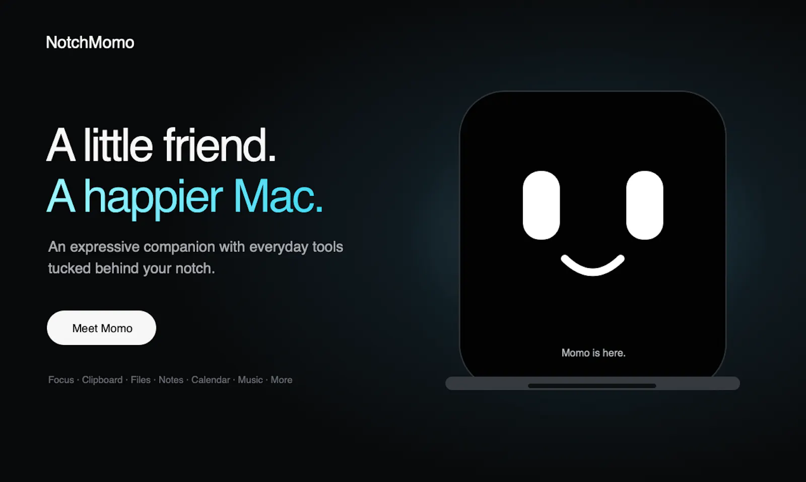 Momo — a little friend for your Mac screenshot 1