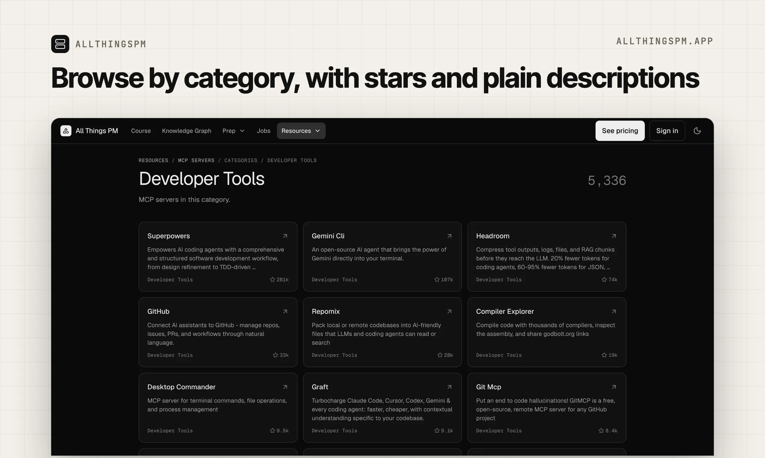 MCP Servers Directory by AllthingsPM gallery image