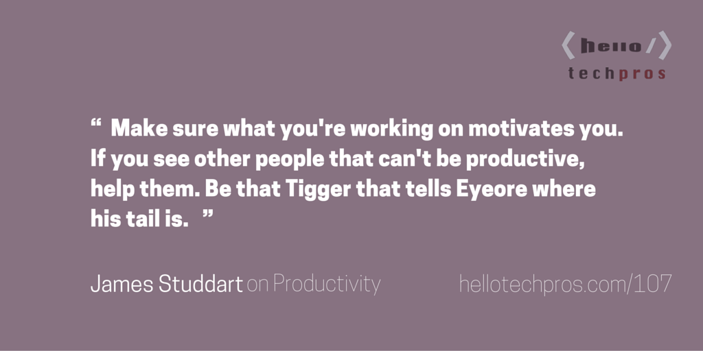 Hello Tech Pros: Why Tigger is More Productive Than Eyeore