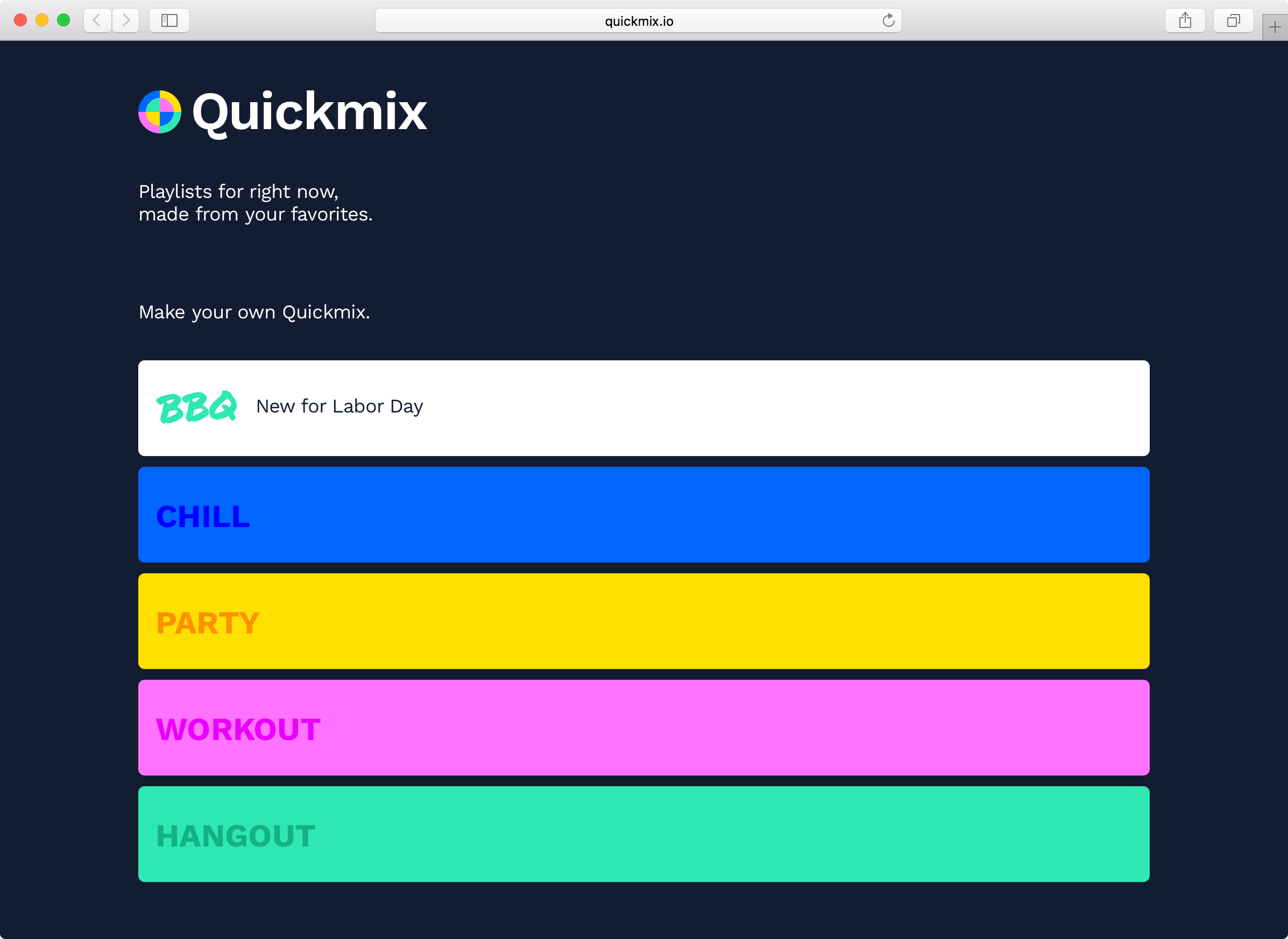 Quickmix media 1