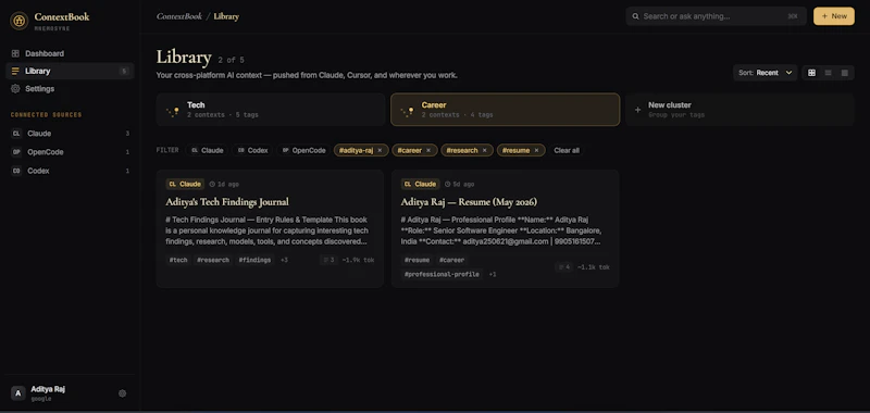 ContextBook screenshot 3