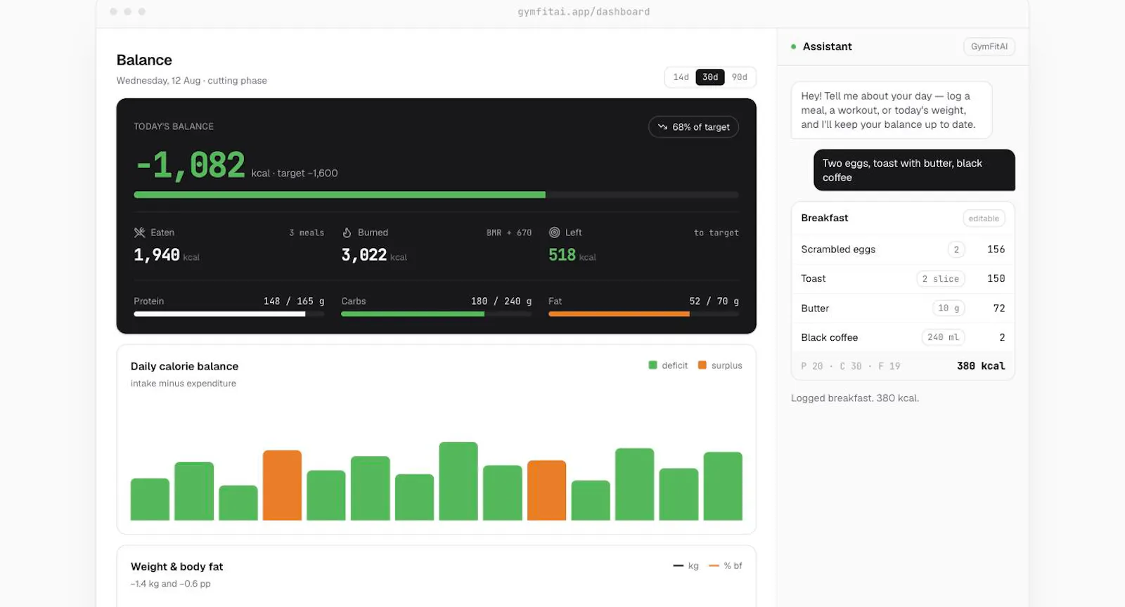 GymFitAI screenshot 3