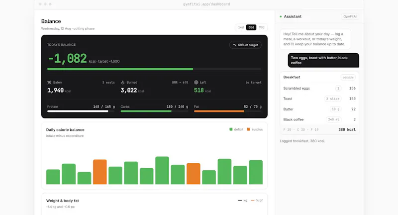 GymFitAI screenshot 3