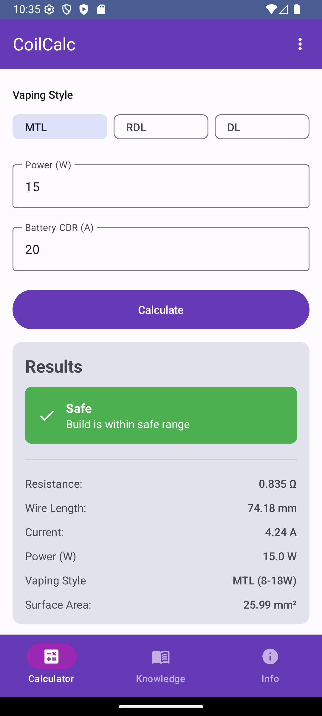 CoilCalc gallery image