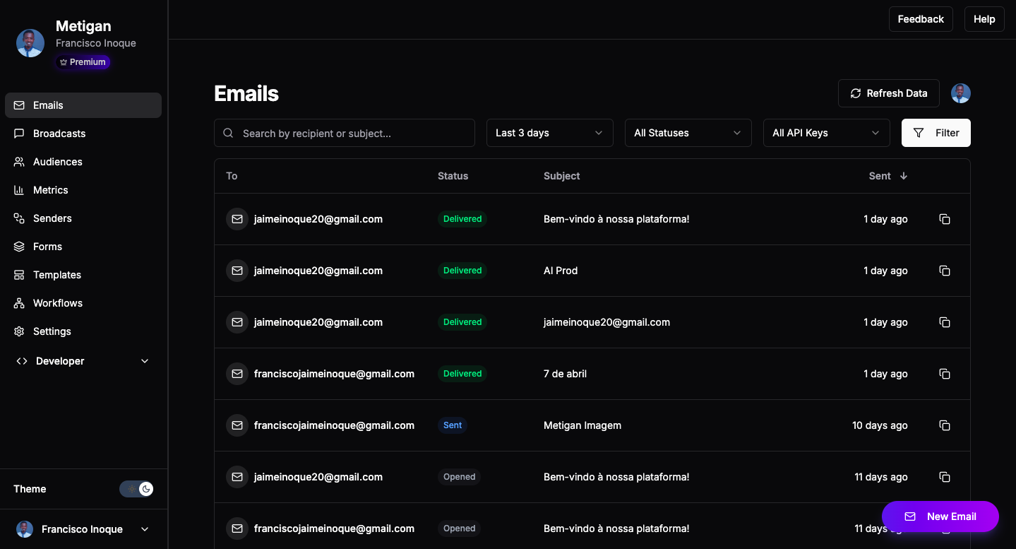 Media Methic - Gửi email hàng loạt đáng tin cậy với tích hợp API 2