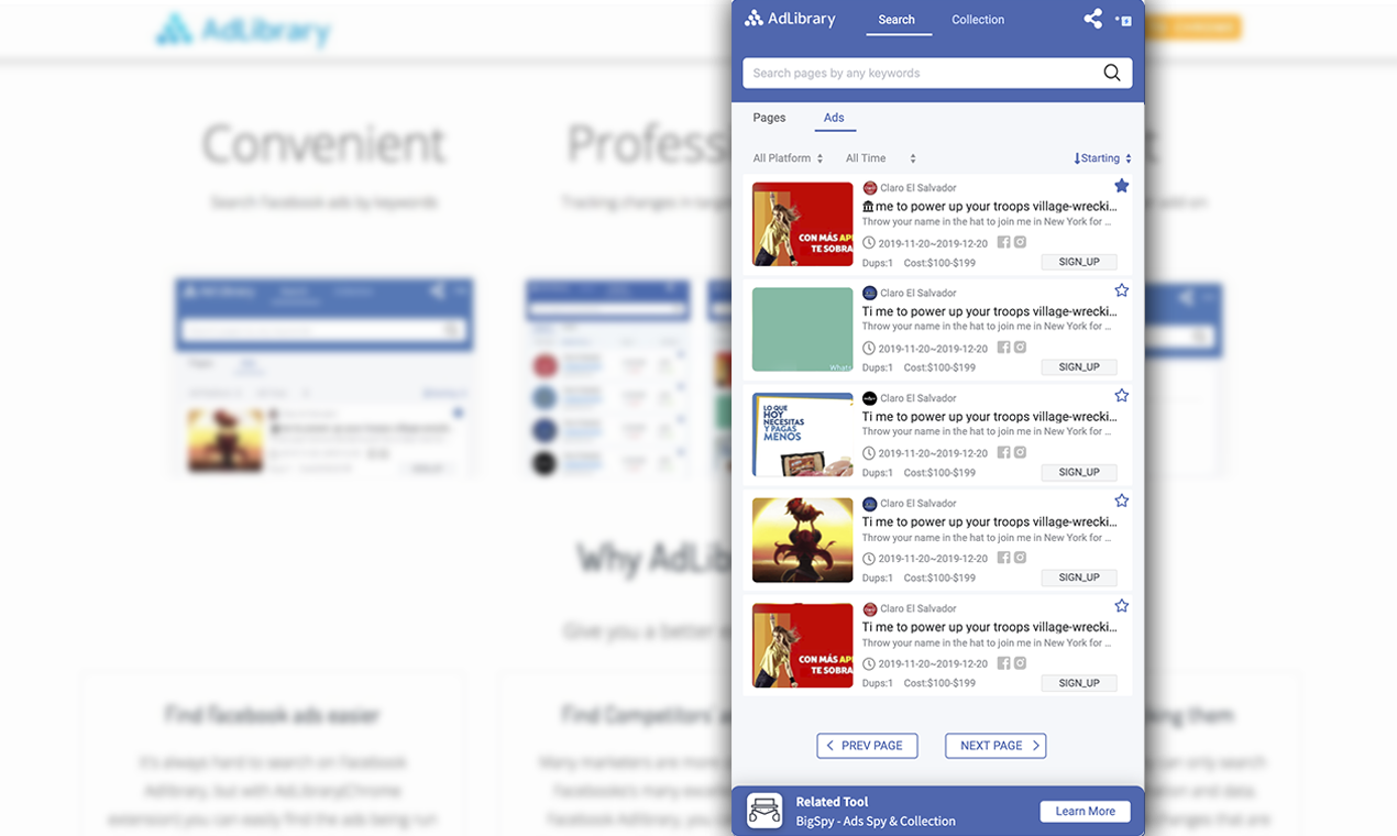 AdLibrary Helper gallery image